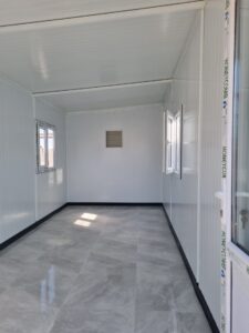 کانکس پانلی با کف سرامیک