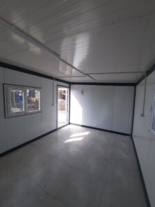 نمای داخلی کانکس ساندویچ پانل